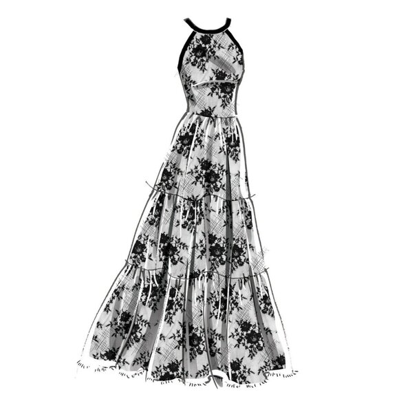 McCall's M8110 Misses 6 to 14 Tiered Dress Uncut Sewing Pattern New - Picture 6 of 9